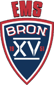 Sport Rugby Club Frankreich Logo Dept 69 EMS Bron XV 