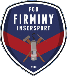 Sports FootBall Club France Logo Auvergne - Rhône Alpes 42 - Loire Firminy 
