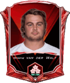 Deportes Rugby - Jugadores Japón Wimpie van der Walt 