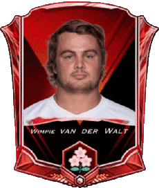 Sports Rugby - Joueurs Japon Wimpie van der Walt 