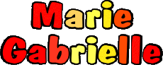 First Names FEMININE - France M Composed Marie Gabrielle 