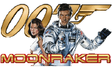 Multimedia Películas Internacional James Bond 007 Moonraker Logo 