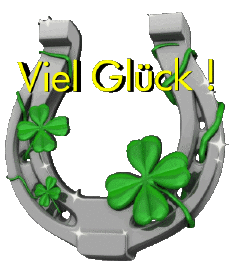 Messages German Viel Glück Transparent Background 04 