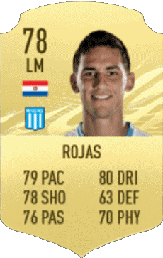 Multimedia Videospiele F I F A - Karten Spieler Paraguay Matías Rojas 