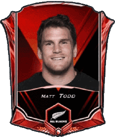 Sport Rugby - Spieler Neuseeland Matt Todd 