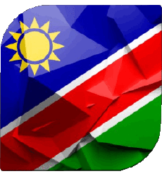 Flags Africa Namibia Square 