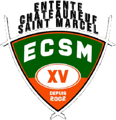 Deportes Rugby Club Francia Logo Dept 26 Entente Châteauneuf Saint Marcel XV 