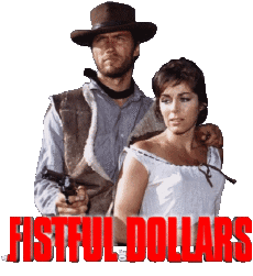 Multimedia Películas Internacional Por un puñado de dolares Logotipo Inglés 