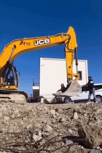 Humor -  Fun Transport Construction machinery Fun Win 