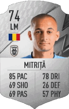 Multimedia Videospiele F I F A - Karten Spieler Rumänien Alexandru Ionut Mitrita 