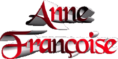 Prénoms FEMININ - France A Composé Anne Françoise 