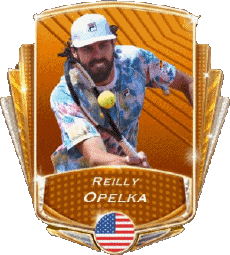Sport Tennisspieler U S A Reilly Opelka 