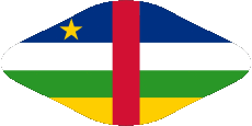 Banderas África Centrafrique Diverso 