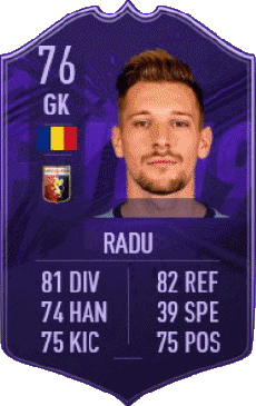 Multimedia Videogiochi F I F A - Giocatori carte Romania Ionut Andrei Radu 