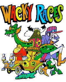 Multi Media Cartoons TV - Movies Wacky Races English Logo 