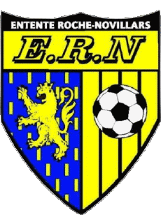 Sports FootBall Club France Logo Bourgogne - Franche-Comté 25 - Doubs Entente Roche Novillars 