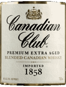Getränke Whiskey Canadian Club 