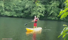 Humour - Fun Sports Paddle Gamelle - Fail 