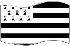 Flags France Regions Brittany Rectangle 