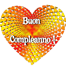 Messagi Italiano Buon Compleanno Cuore 007 