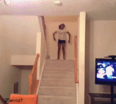 Humour - Fun PERSONNAGES Dans l escalier Gamelles Fail Serie 01 