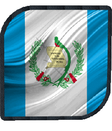 Fahnen Amerika Guatemala Platz 