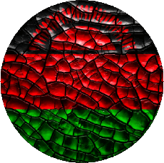 Fahnen Afrika Malawi Runde 