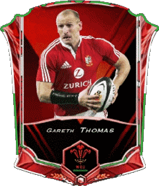 Deportes Rugby - Jugadores Gales Equipo 2022 Gareth Thomas 