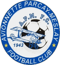 Sports FootBall Club France Logo Centre-Val de Loire 37 - Indre-et-Loire Avionnette Parcay Meslay FC 