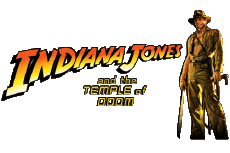 Multimedia Películas Internacional Indiana Jones el Templo Maldito Logotipo Inglés 