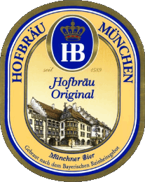 Getränke Bier Deutschland Hofbrau 