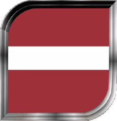 Bandiere Europa Lettonia Quadrato 