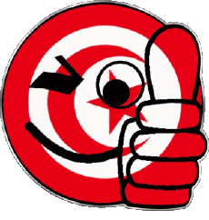 Bandiere Africa Tunisia Faccina - OK 