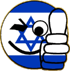 Bandiere Asia Israele Faccina - OK 