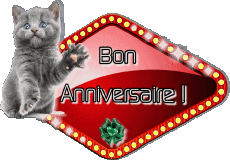 Nachrichten Französisch Bon Anniversaire Animaux 004 