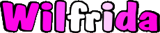 Vorname WEIBLICH - Frankreich W Wilfrida 