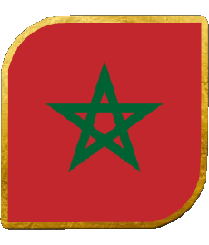 Fahnen Afrika Marokko Platz 