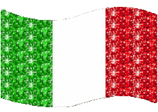 Drapeaux Europe Italie National Rectangle 