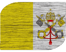 Bandiere Europa Vaticano Rettangolo 