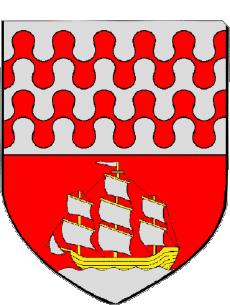 Blason-Drapeaux France Départements - Villes 17 TONNAY CHARENTE 