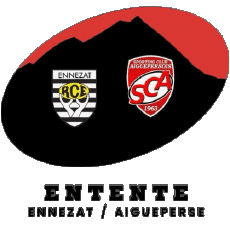 Sportivo Rugby Club Francia Logo Dept 63 Entente Ennezat - Aigueperse 