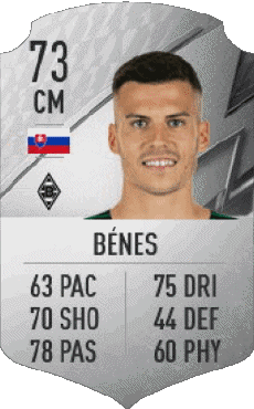 Multimedia Vídeo Juegos F I F A - Jugadores  cartas Eslovaquia László Bénes 