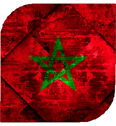 Fahnen Afrika Marokko Platz 