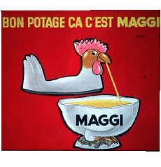 Humour - Fun Affiches Rétro - Marques Maggi 