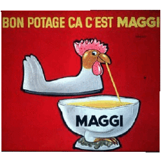 Humour - Fun Art Affiches Rétro - Marques Maggi 