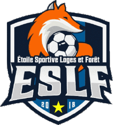 Sports FootBall Club France Logo Centre-Val de Loire 45 - Loiret ES Loges et Forêts 