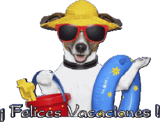 Nachrichten Spanisch Felices Vacaciones Transparenter Hintergrund 03 