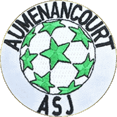 Sports FootBall Club France Logo Grand Est 51 - Marne ASJ - Auménancourt 