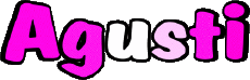 Prénoms MASCULIN - Espagne A Agusti 