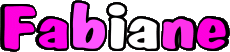 Vorname WEIBLICH - Frankreich F Fabiane 